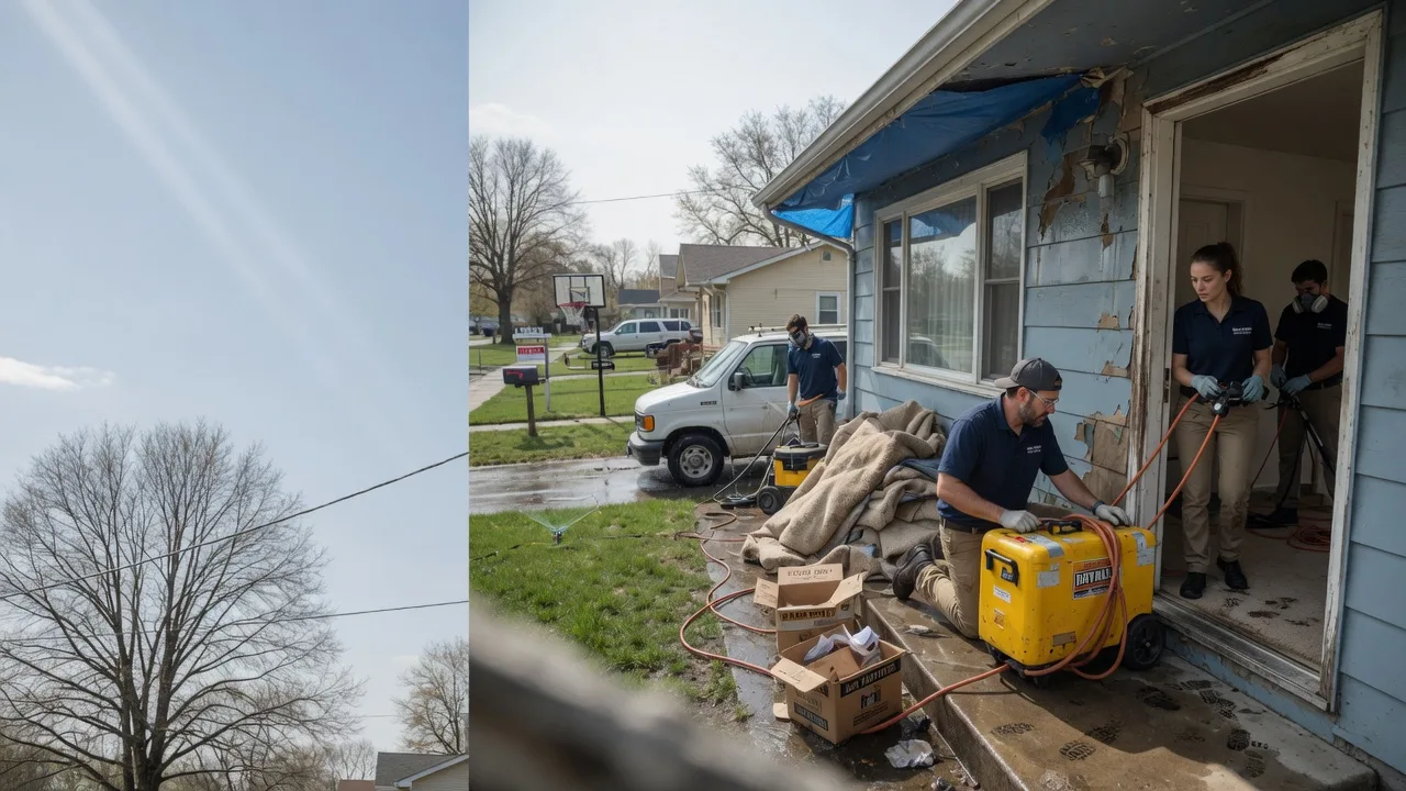 Basement Flood Cleanup in Herndon, WV near me